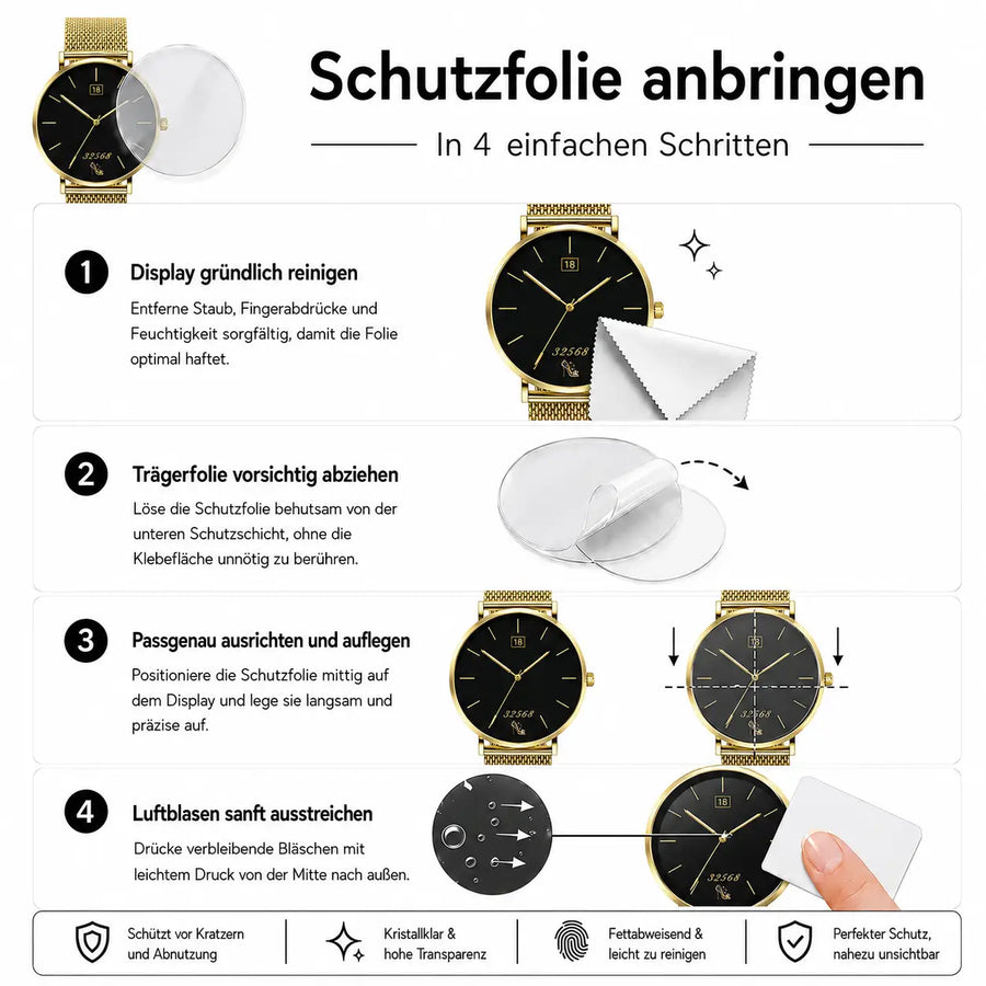 2x Schutzfolie für "Eleganza Mini"