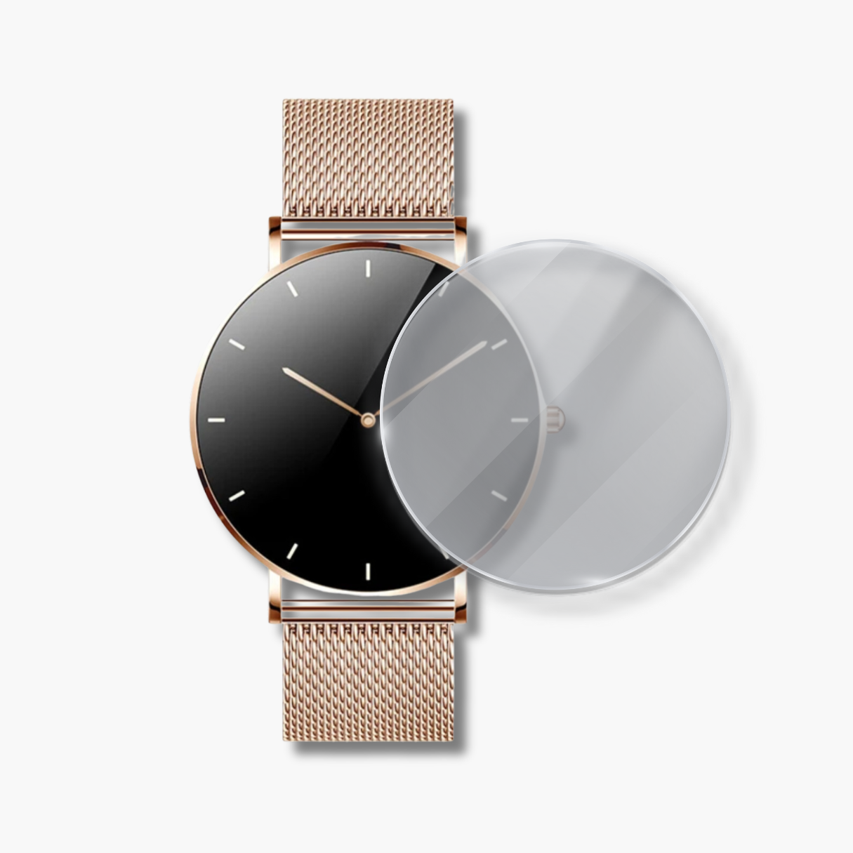 2x Schutzfolie für "Eleganza Smartwatch"